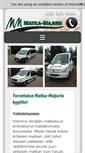 Mobile Screenshot of matka-majuri.fi